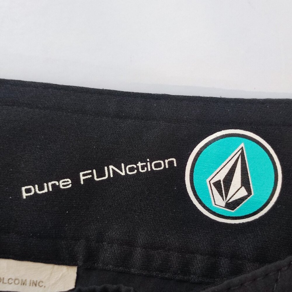 Volcom board short Pure FUNction black men's size 30 - Picture 4 of 14